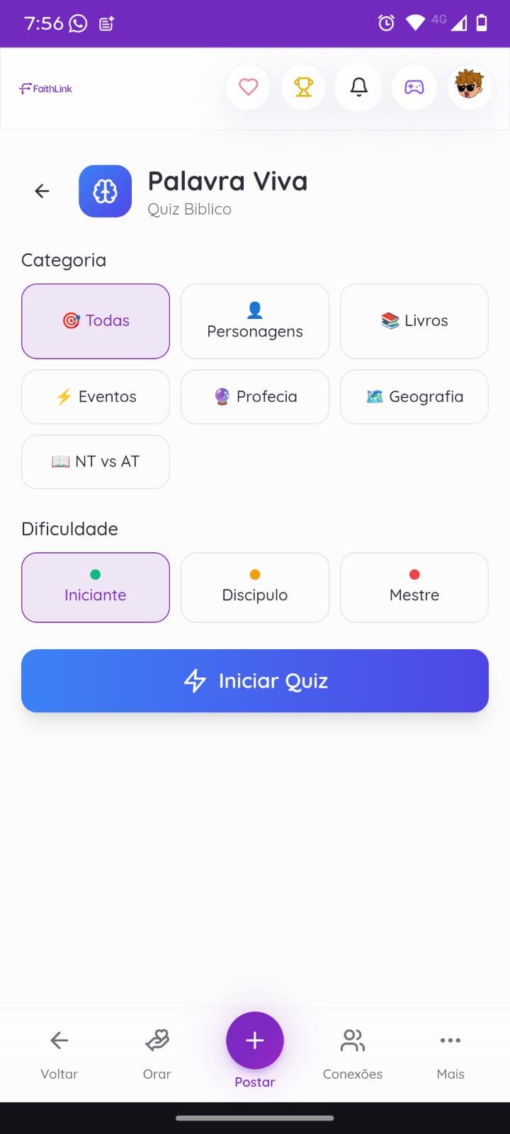 Quiz Palavra Viva